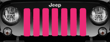 Solid Pink Grille Insert