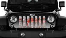 Splatter Paint Red Grille Insert
