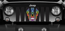 Sugar Skull Rainbow Grille Insert