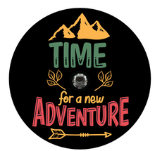 Time For A New Adventure Spare Tire Cover