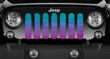 Teal Ombre Grille Insert