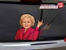 Betty White Rocks WiperTag