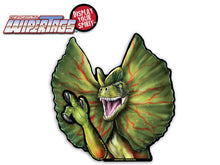 Dilophosaurus Waving Dinosaur WiperTags