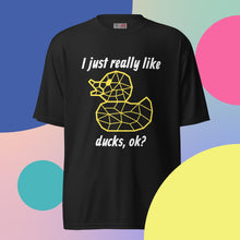 I Really Like Ducks Unisex Crew Neck T-Shirt