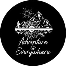 Adventure Is Everywhere Black Spare Tire Cover