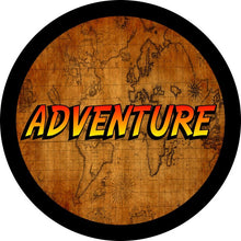 Adventure With A Map Spare Tire Cover