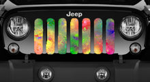 Abstract of Colors Grille Insert for Jeep