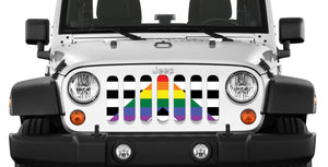 Ally Flag Jeep Grille Insert