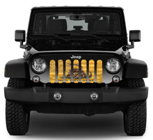 American Gadsden Flag - Don't Tread On Me Jeep Grille Insert