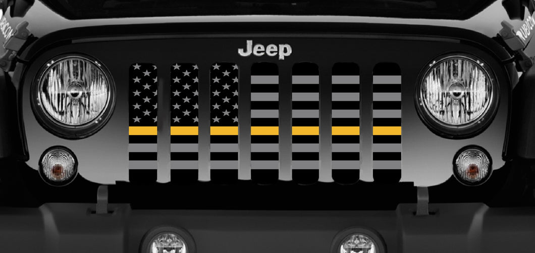 American Tactical Gold Line Flag Jeep Grille Insert