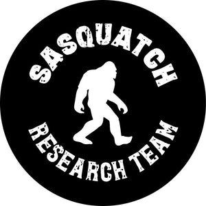 Bigfoot Research Team Black Spare Tire Cover