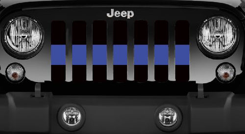 Back the Blue Line Grille Insert (Thin Blue Line)