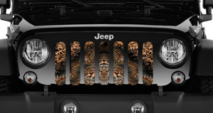Baroque Animal Print Jeep Grille Insert
