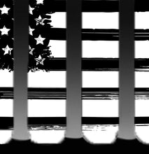 Bold Victory American Flag Jeep Grille Insert