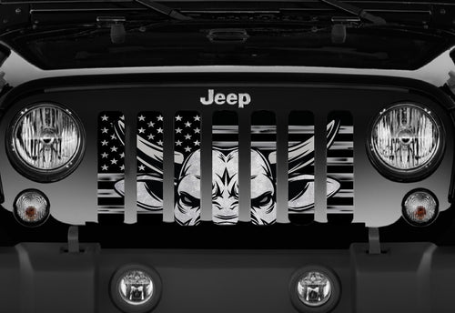 Eight Seconds American Flag Grille Insert