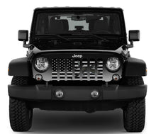 C130 Tactical American Flag Jeep Grille Insert