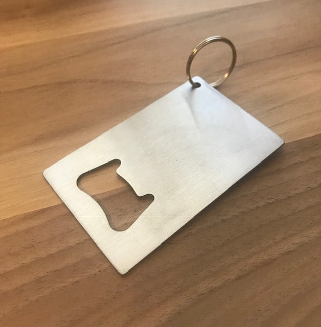 Credit Card Bottle Opener Key Chain