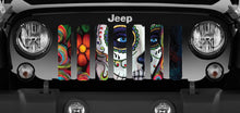 Calavera Sugar Skull Jeep Grille Insert