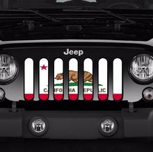 California Republic Jeep Grille Insert