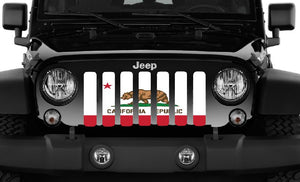 California Republic Jeep Grille Insert