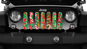Canes of Candy Jeep Grille Insert