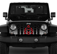 Celtic Knot - Firecracker Red - Jeep Grille Insert