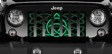 Celtic Knot - Green - Jeep Grille Insert