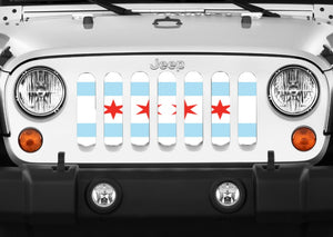 Chicago Proud Jeep Grille Insert