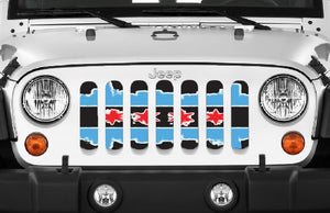 Chicago Skies Jeep Grille Insert