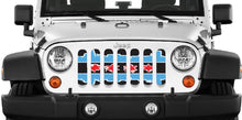 Chicago Skies Jeep Grille Insert