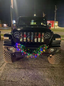 Christmas Eve Jeep Grille Insert