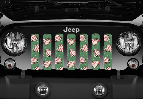 Christmas Tree Cakes Jeep Grille Insert