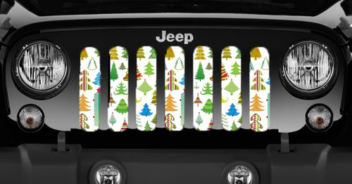 Christmas Cheer Jeep Grille Insert