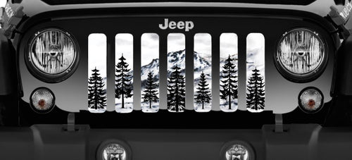 Colorado Mountain Pine Jeep Grille Insert