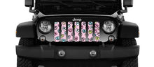 Conversation Hearts Jeep Grille Insert