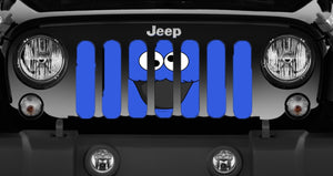 Cookie Monster Jeep Grille Insert