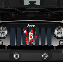 Dabbing Santa Grille Insert