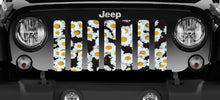 Daisies Jeep Grille Insert