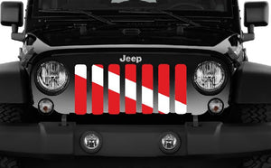 Diver Down Jeep Grille Insert