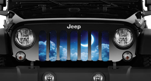 Dreamland Moon Jeep Grille Insert