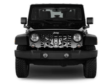 Eight Seconds American Flag Jeep Grille Insert