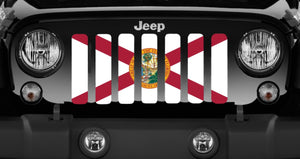 Florida State Flag Jeep Grille Insert