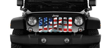 Freedom American Flag Jeep Grille Insert