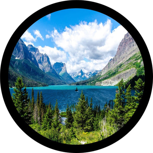 Glacier National Park Spare Tire Cover