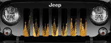 Gold Christmas Trees Jeep Grille Insert