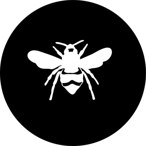 Honey Bee Black Spare Tire Cover