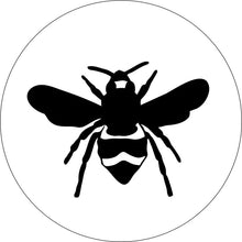 Honey Bee White Spare Tire Cover