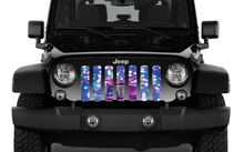 Happy Holiday Jeep Grille Insert