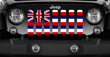 Hawaii State Flag Jeep Grille Insert