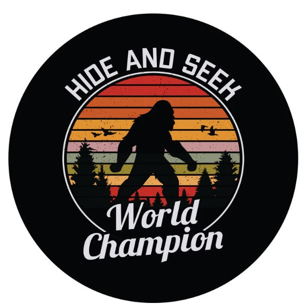 Bigfoot Hide & Seek Champion 2 Spare Tire Cover